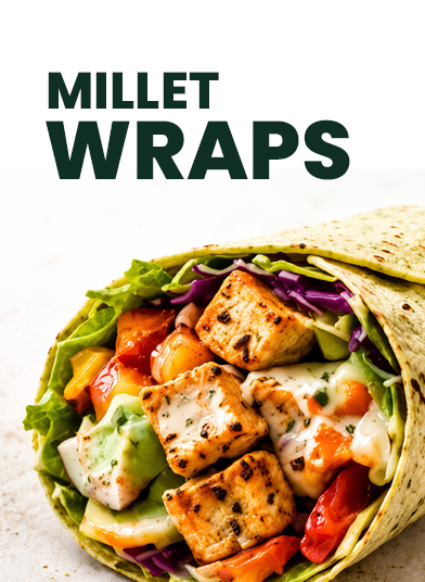 Carrot Millet Wrap